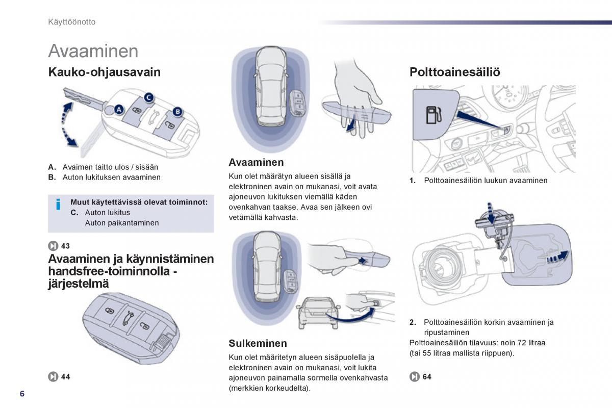 Peugeot 508 omistajan kasikirja / page 8