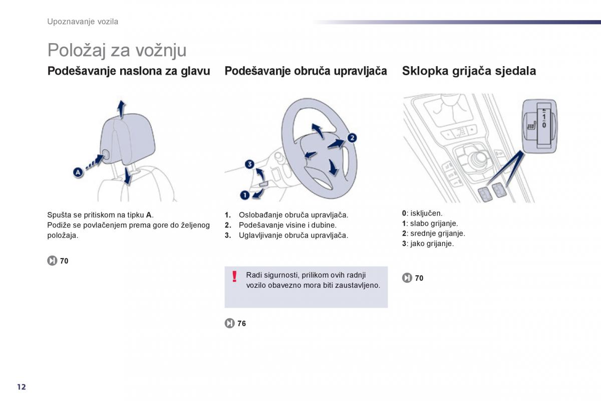 Peugeot 508 vlasnicko uputstvo / page 14