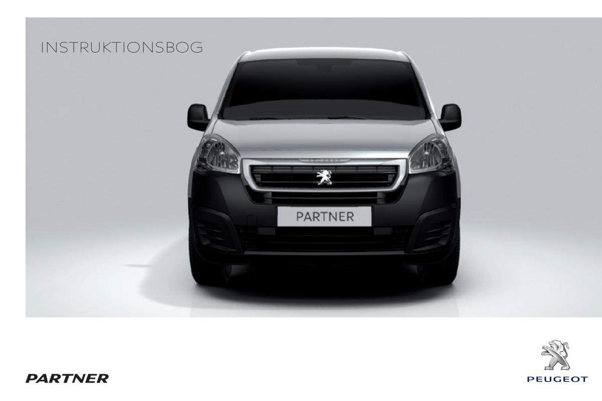 Peugeot Partner II 2 Bilens instruktionsbog / page 1