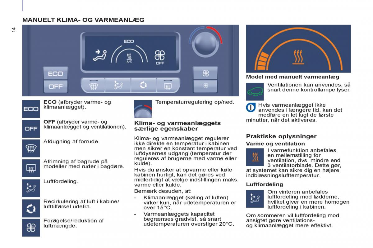 Peugeot Partner II 2 Bilens instruktionsbog / page 272