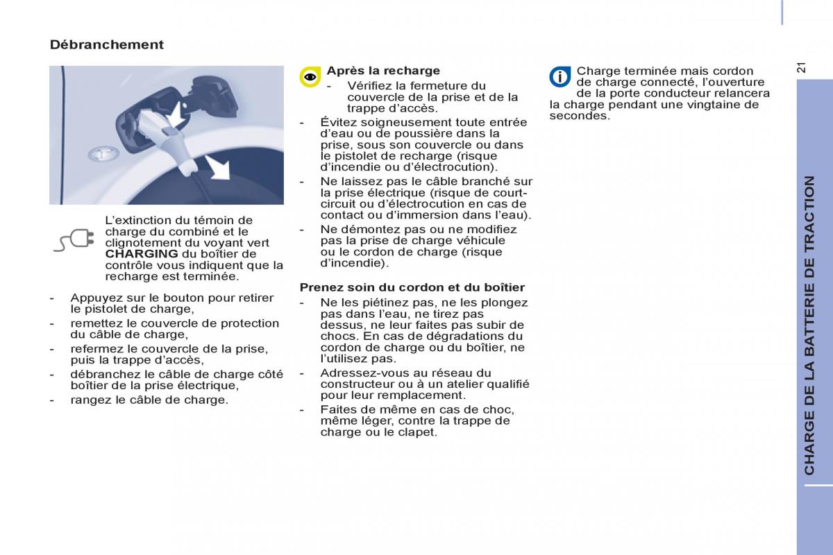 Peugeot Partner II 2 manuel du proprietaire / page 279