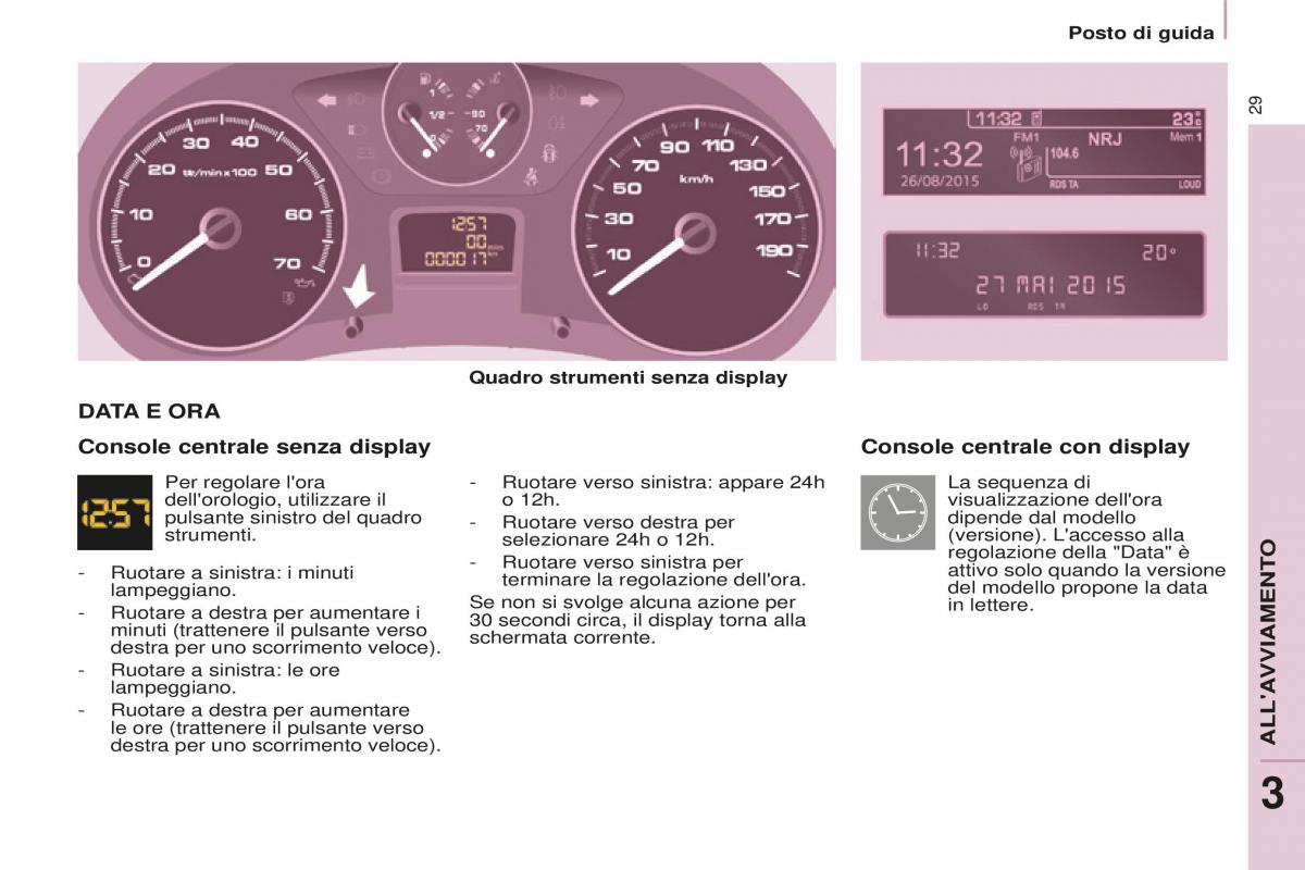 Peugeot Partner II 2 manuale del proprietario / page 31