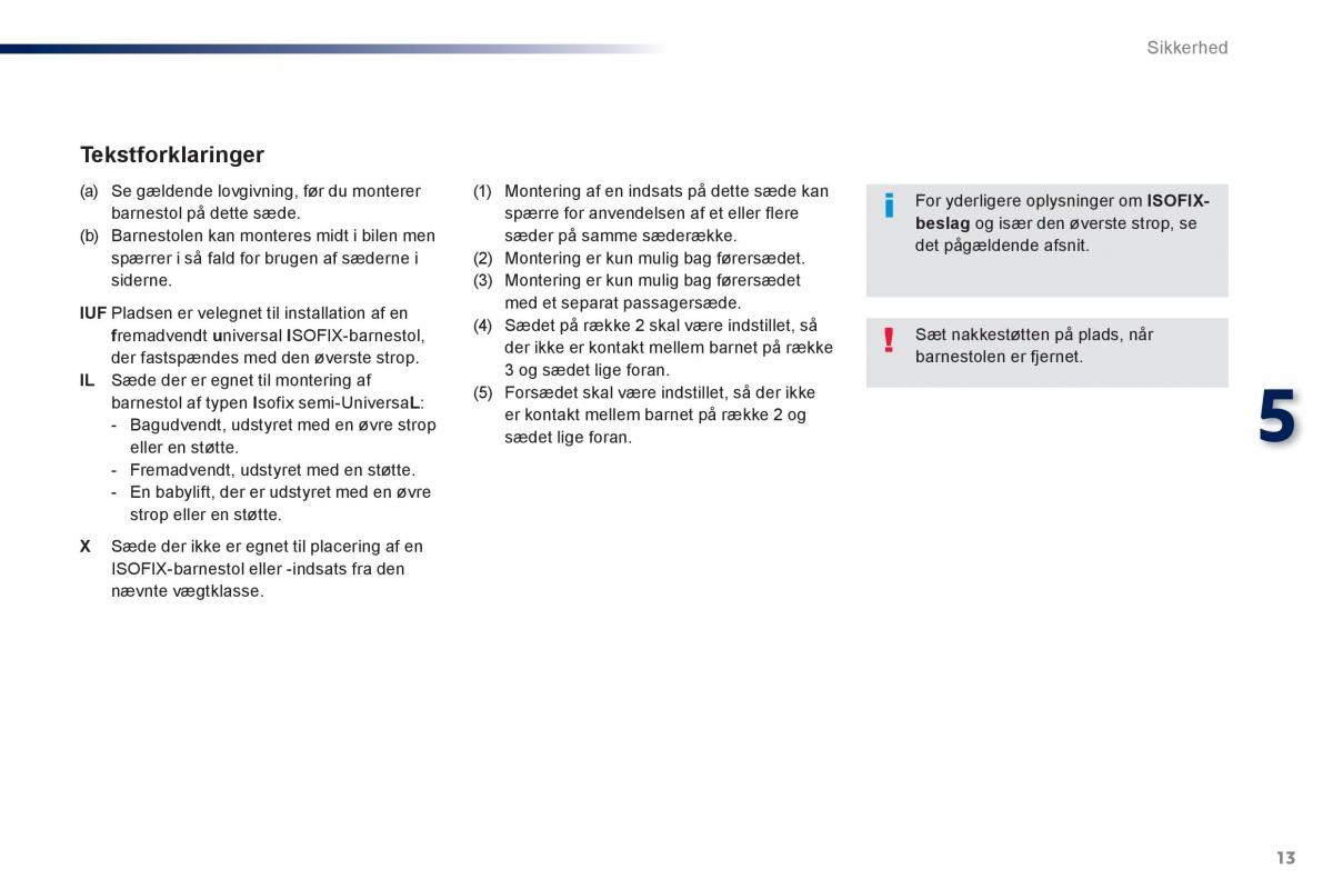 Peugeot Traveller Bilens instruktionsbog / page 521