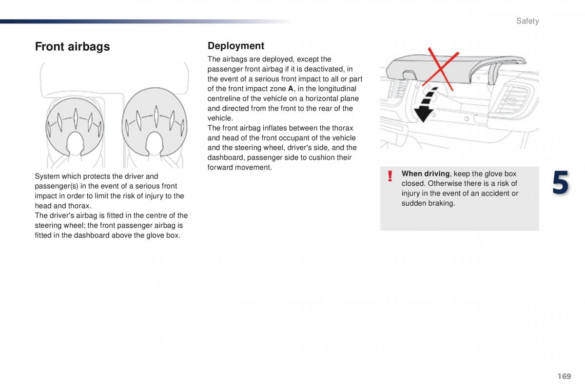 Peugeot Traveller owners manual / page 171
