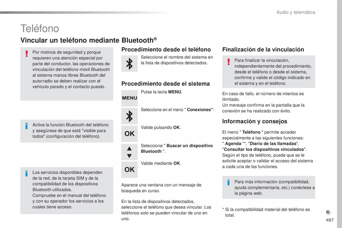 Peugeot Traveller manual del propietario / page 489