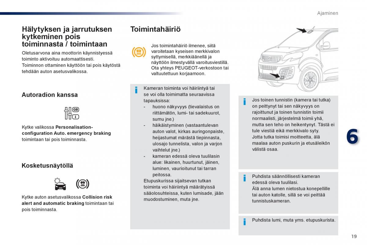 Peugeot Traveller omistajan kasikirja / page 527