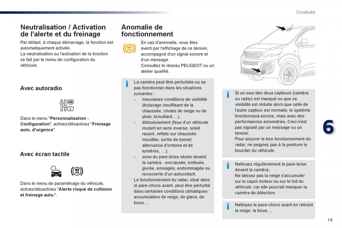 Peugeot Traveller manuel du proprietaire / page 527