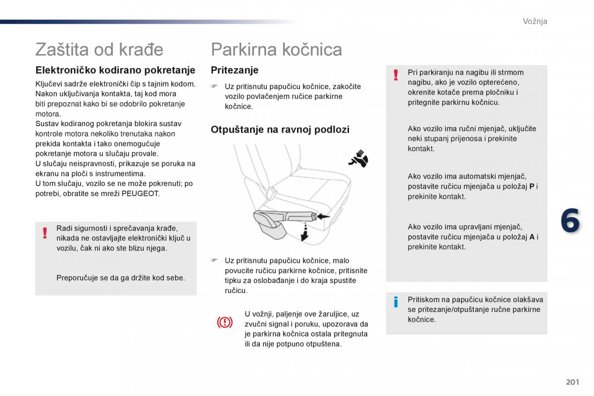 Peugeot Traveller vlasnicko uputstvo / page 203