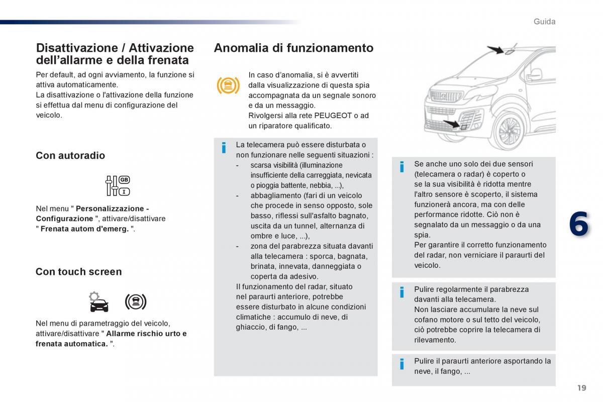 Peugeot Traveller manuale del proprietario / page 527