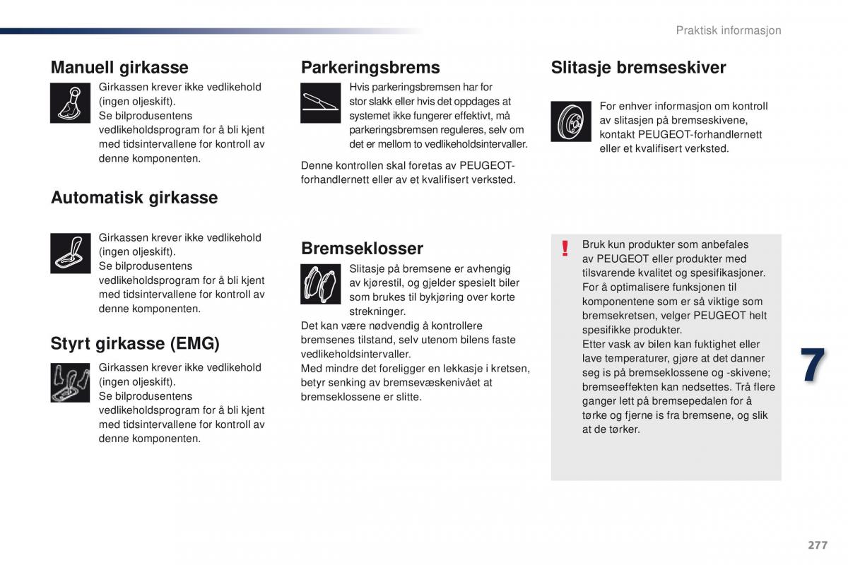 Peugeot Traveller bruksanvisningen / page 279