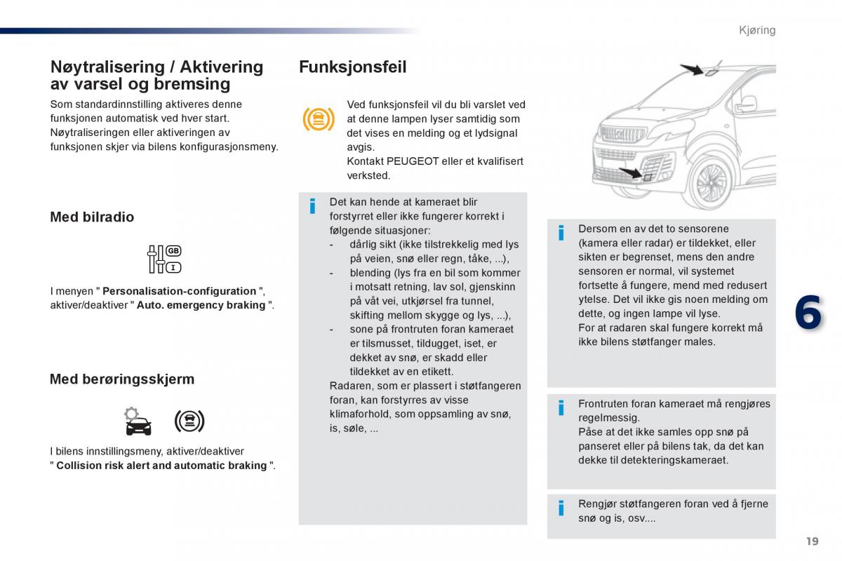 Peugeot Traveller bruksanvisningen / page 527