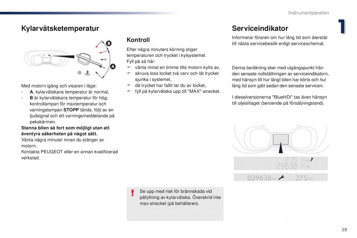 Peugeot Traveller instruktionsbok / page 31