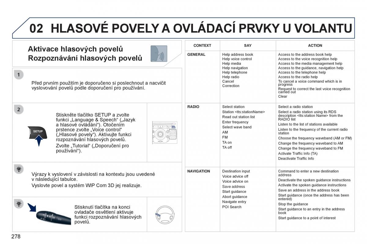 Peugeot 5008 navod k obsludze / page 280