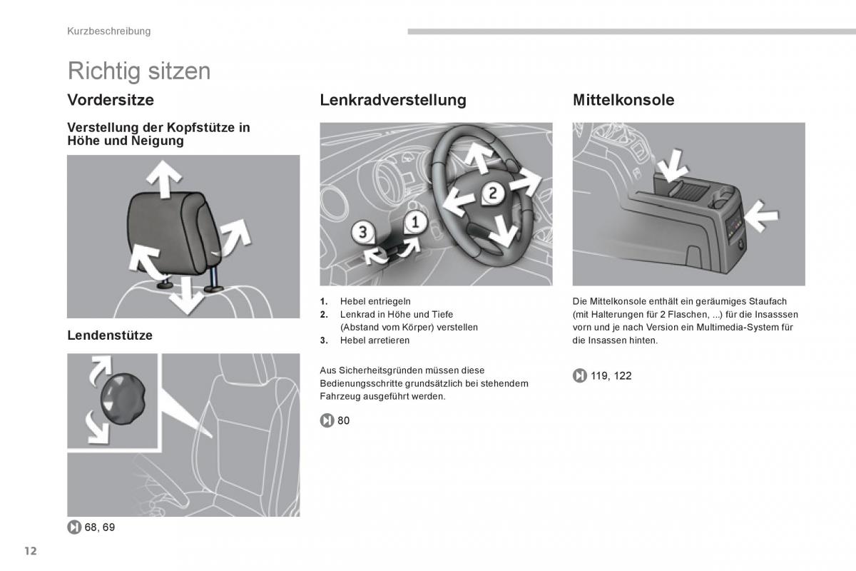 Peugeot 5008 Handbuch / page 14