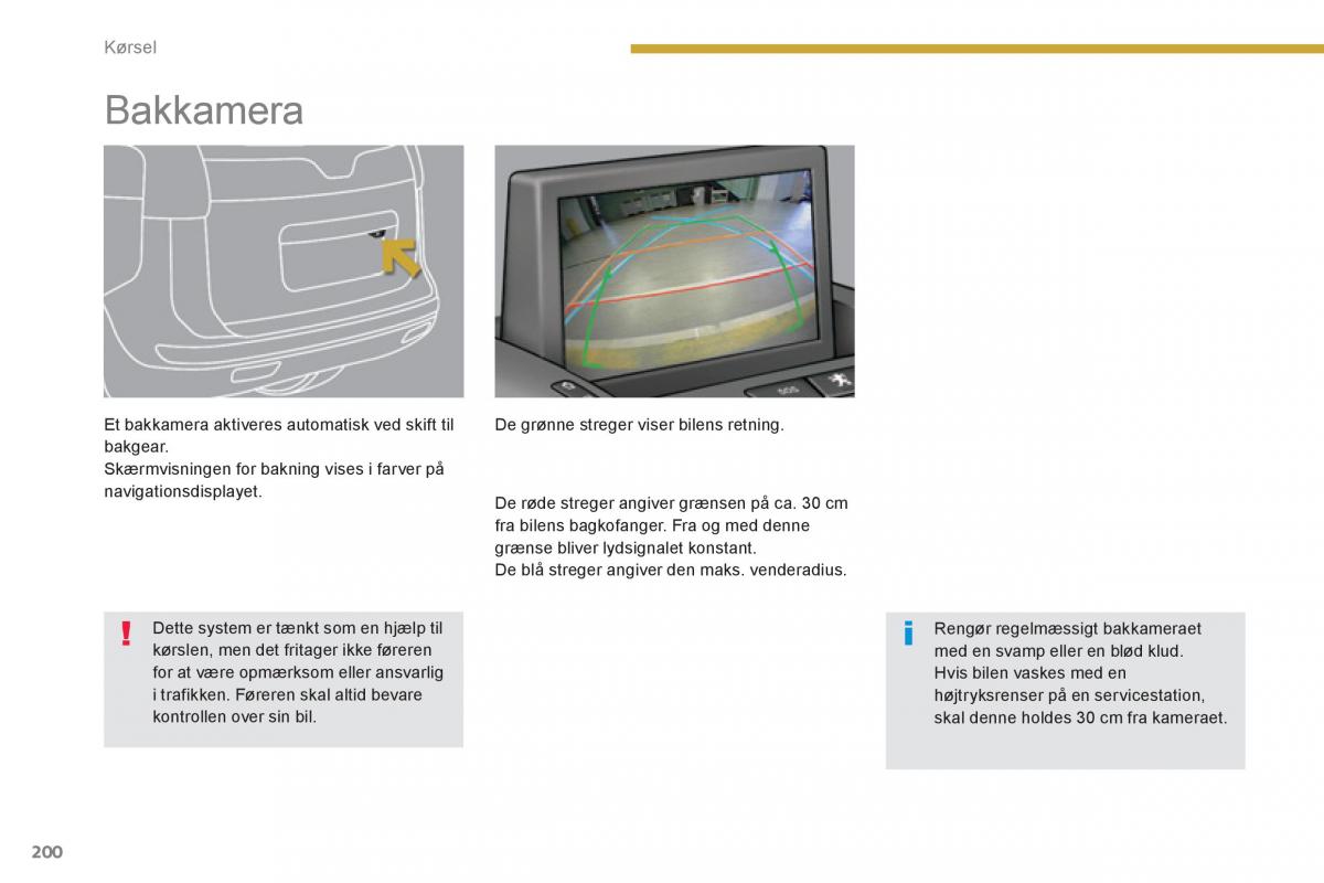 Peugeot 5008 Bilens instruktionsbog / page 202