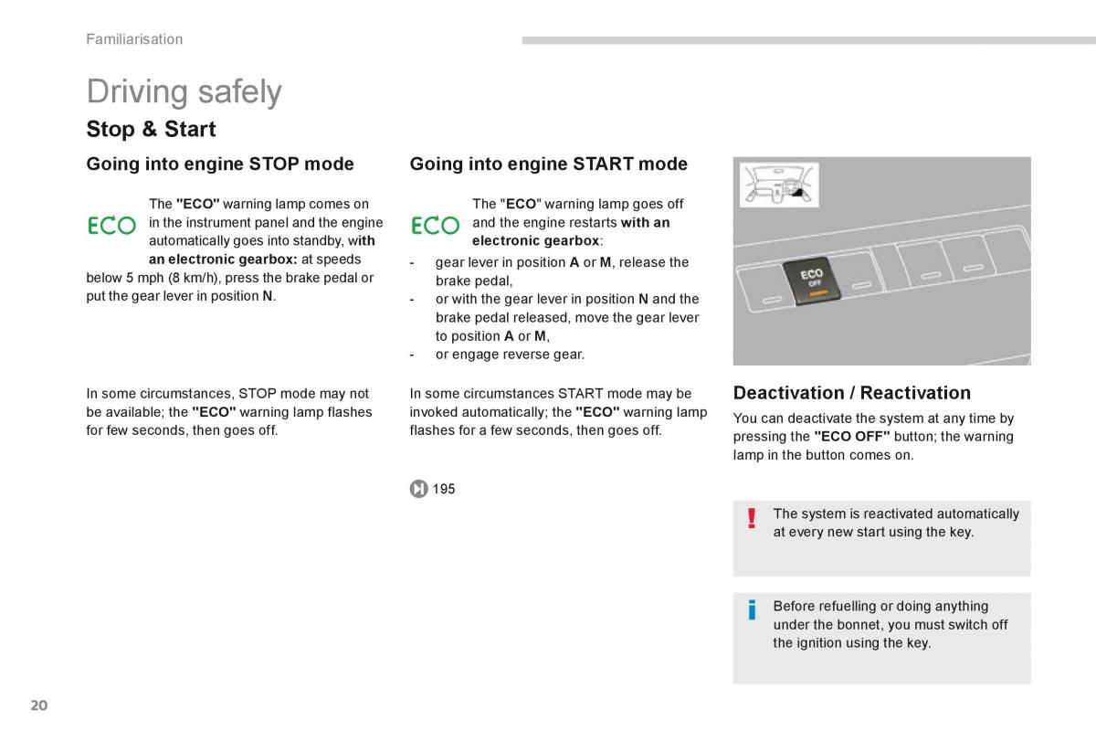 manual  Peugeot 5008 owners manual / page 22