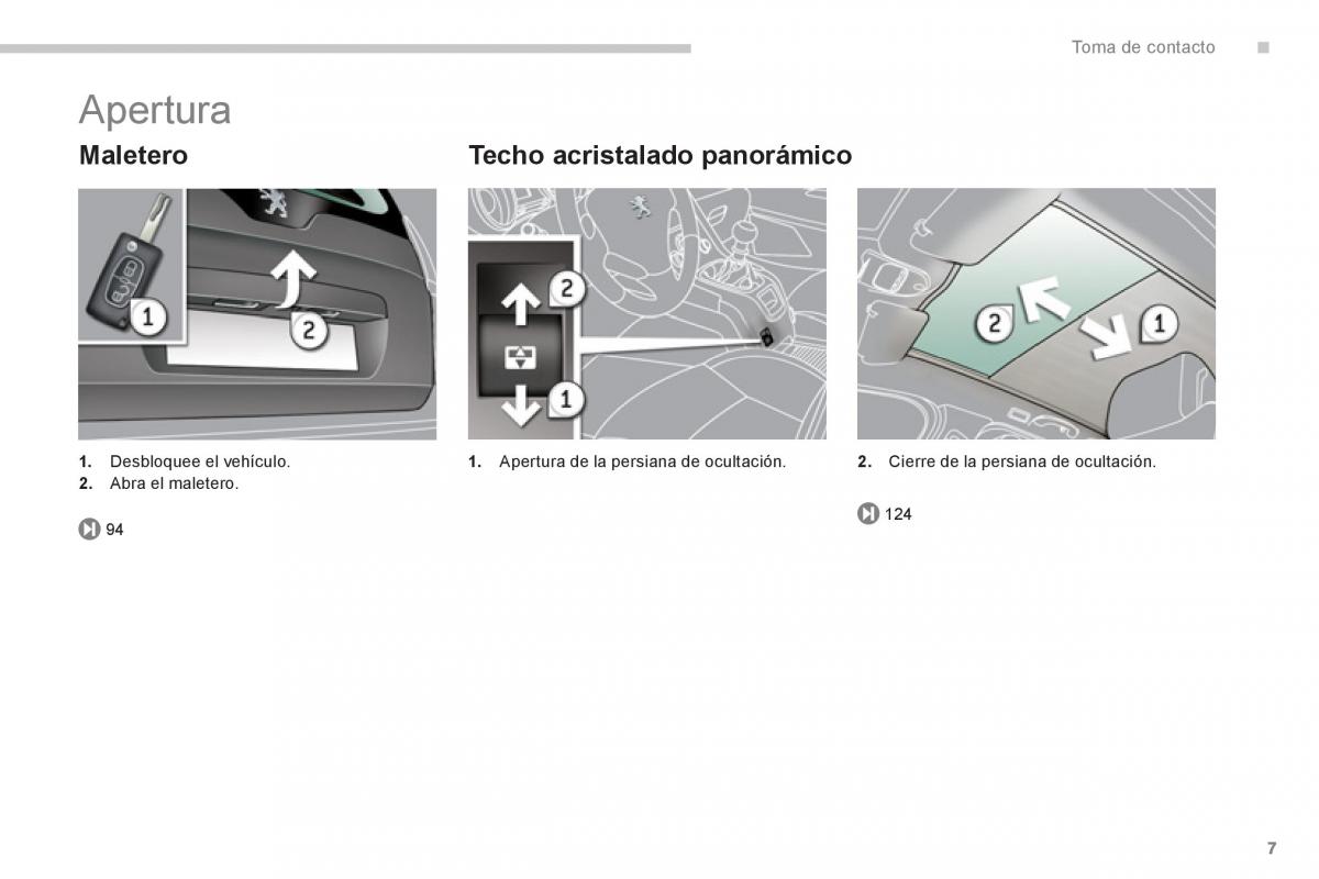 manual  Peugeot 5008 manual del propietario / page 9