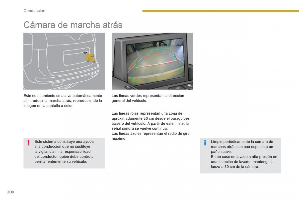 Peugeot 5008 manual del propietario / page 202
