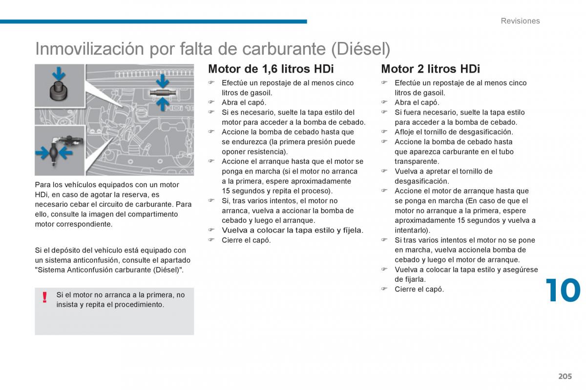 Peugeot 5008 manual del propietario / page 207