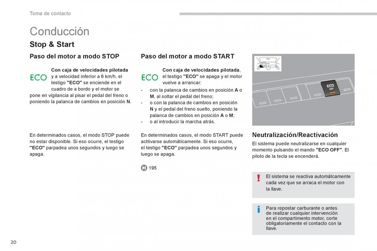 manual  Peugeot 5008 manual del propietario / page 22