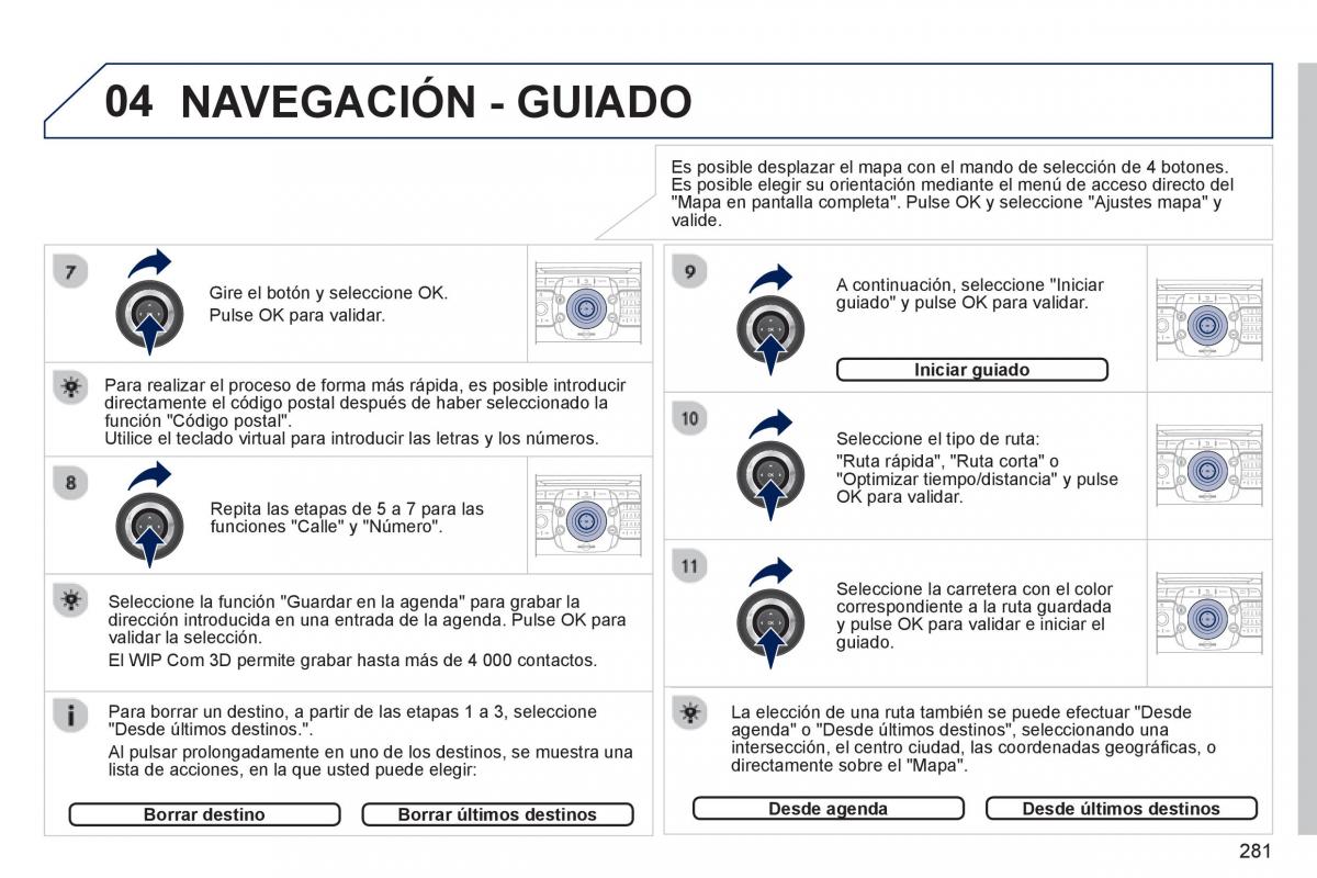 Peugeot 5008 manual del propietario / page 283