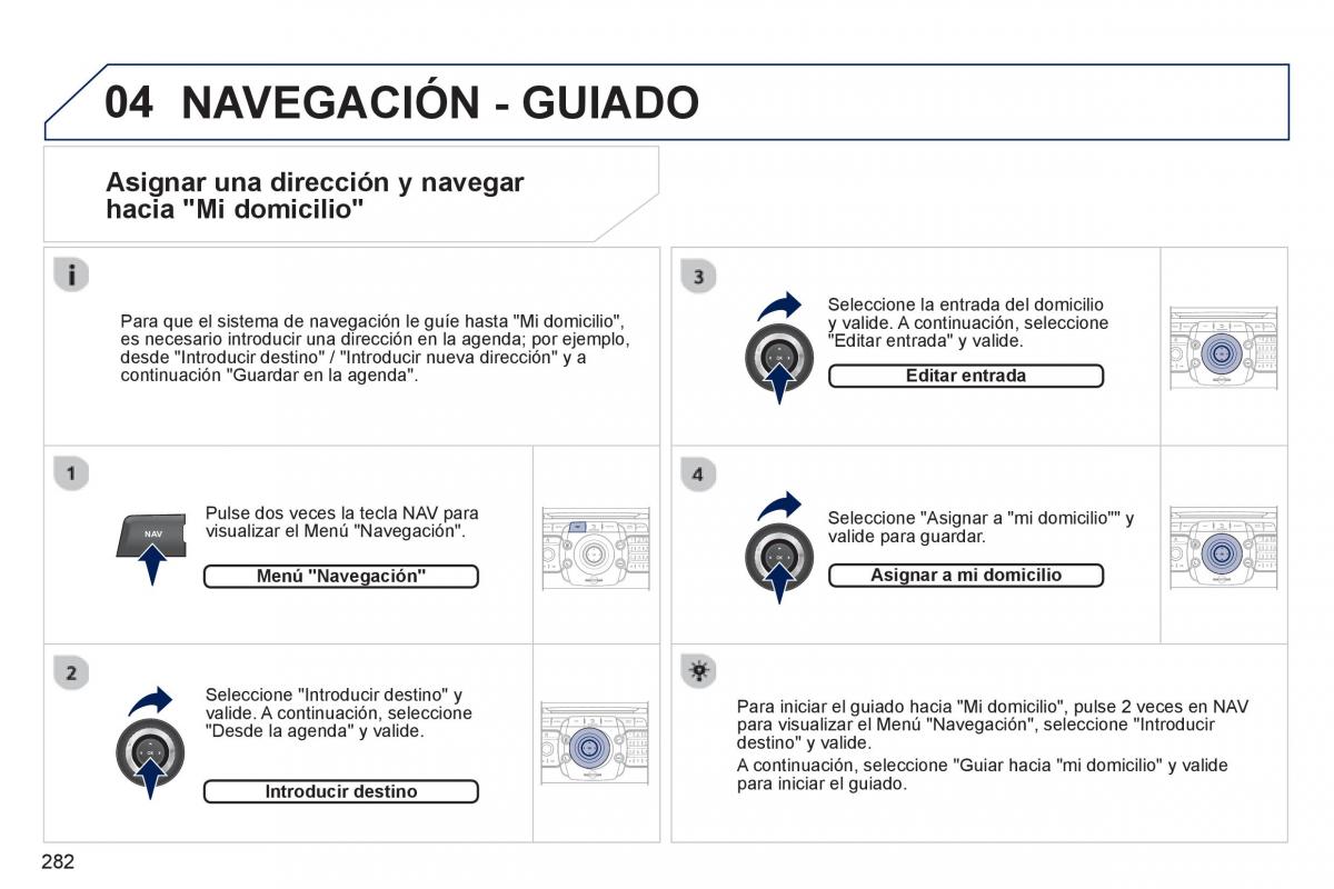 Peugeot 5008 manual del propietario / page 284