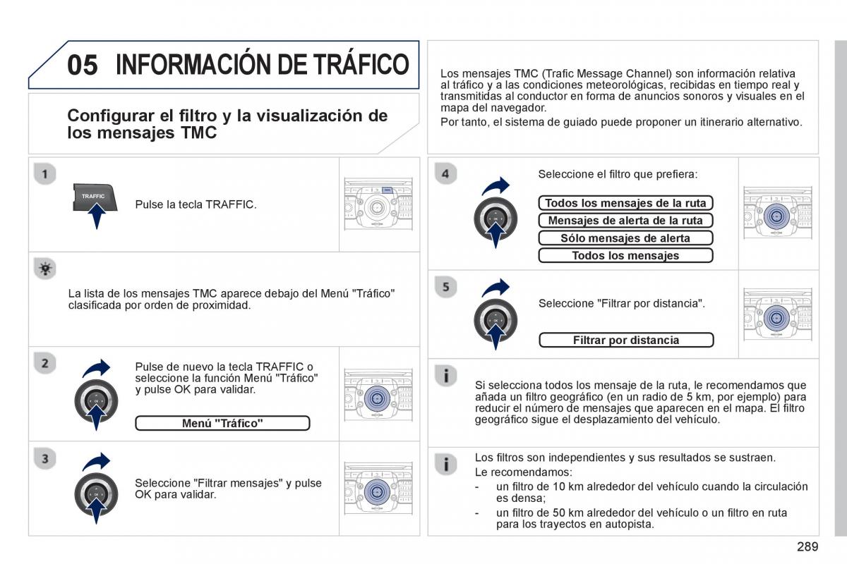 Peugeot 5008 manual del propietario / page 291