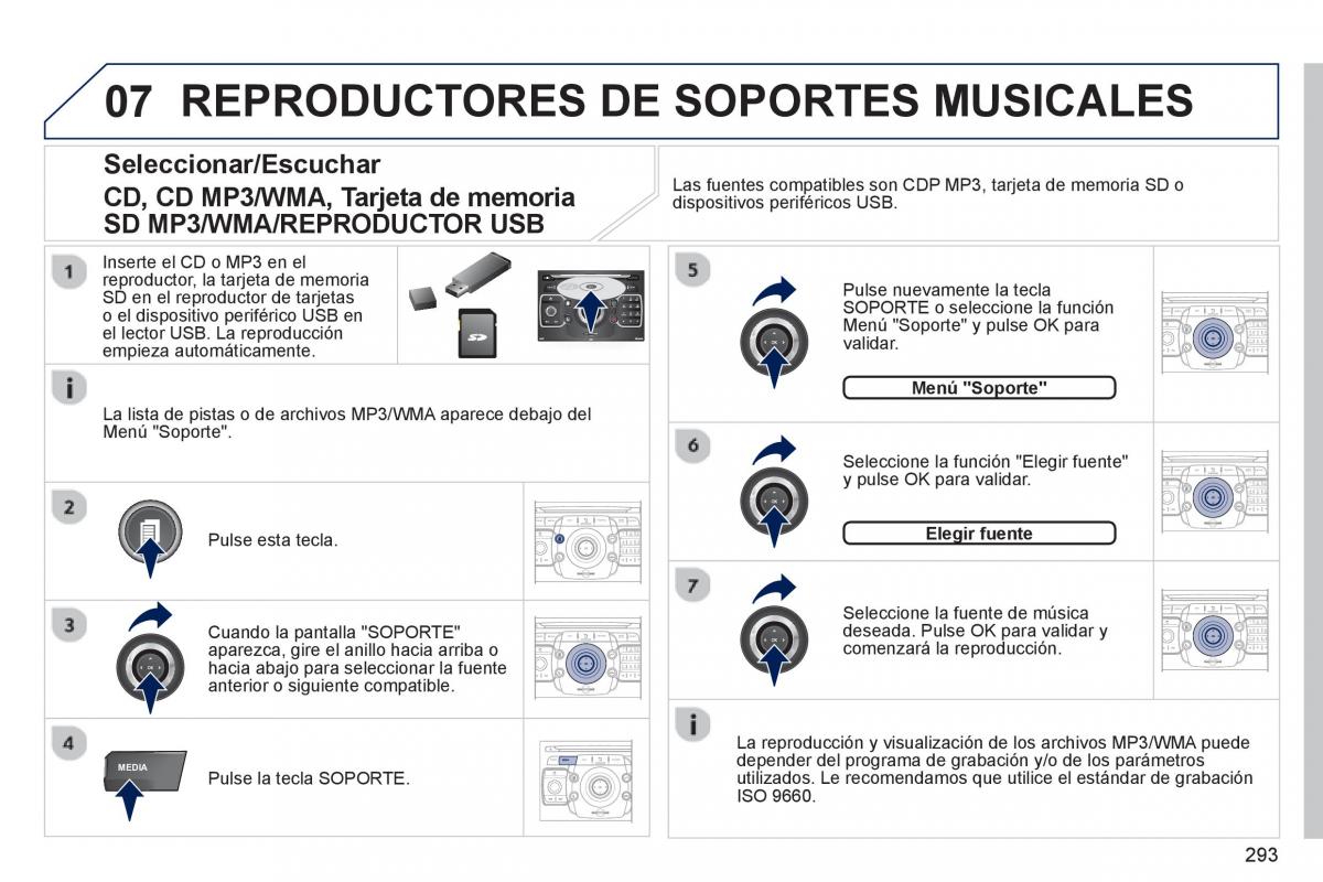 Peugeot 5008 manual del propietario / page 295