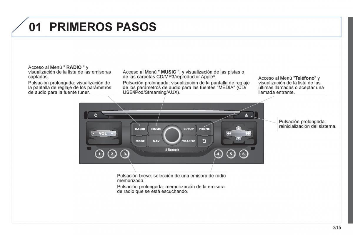 Peugeot 5008 manual del propietario / page 317