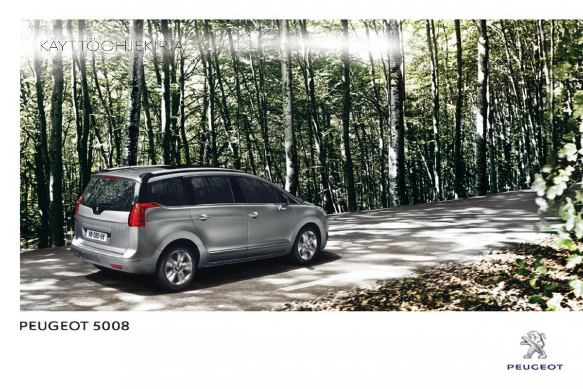 Peugeot 5008 omistajan kasikirja / page 1