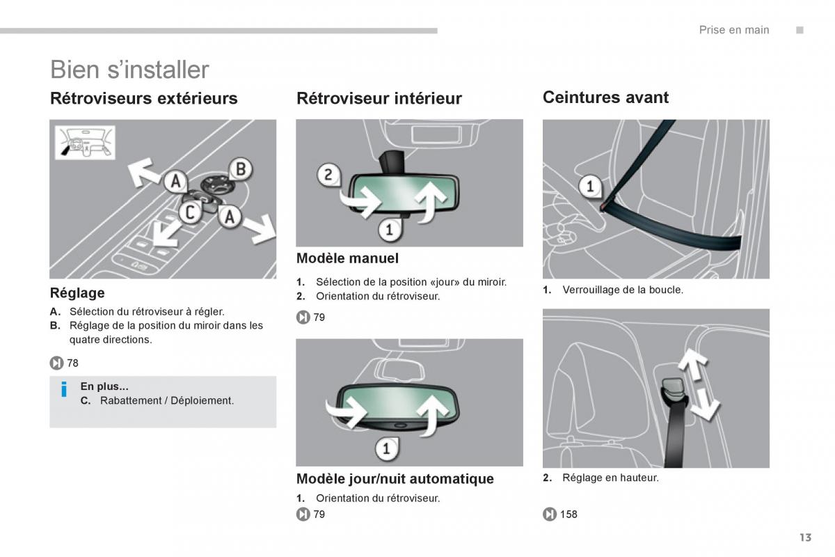 Peugeot 5008 manuel du proprietaire / page 15