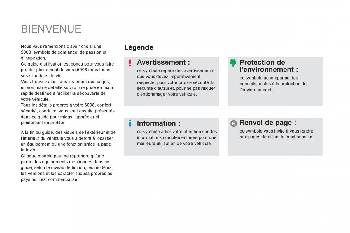 manual  Peugeot 5008 manuel du proprietaire / page 3