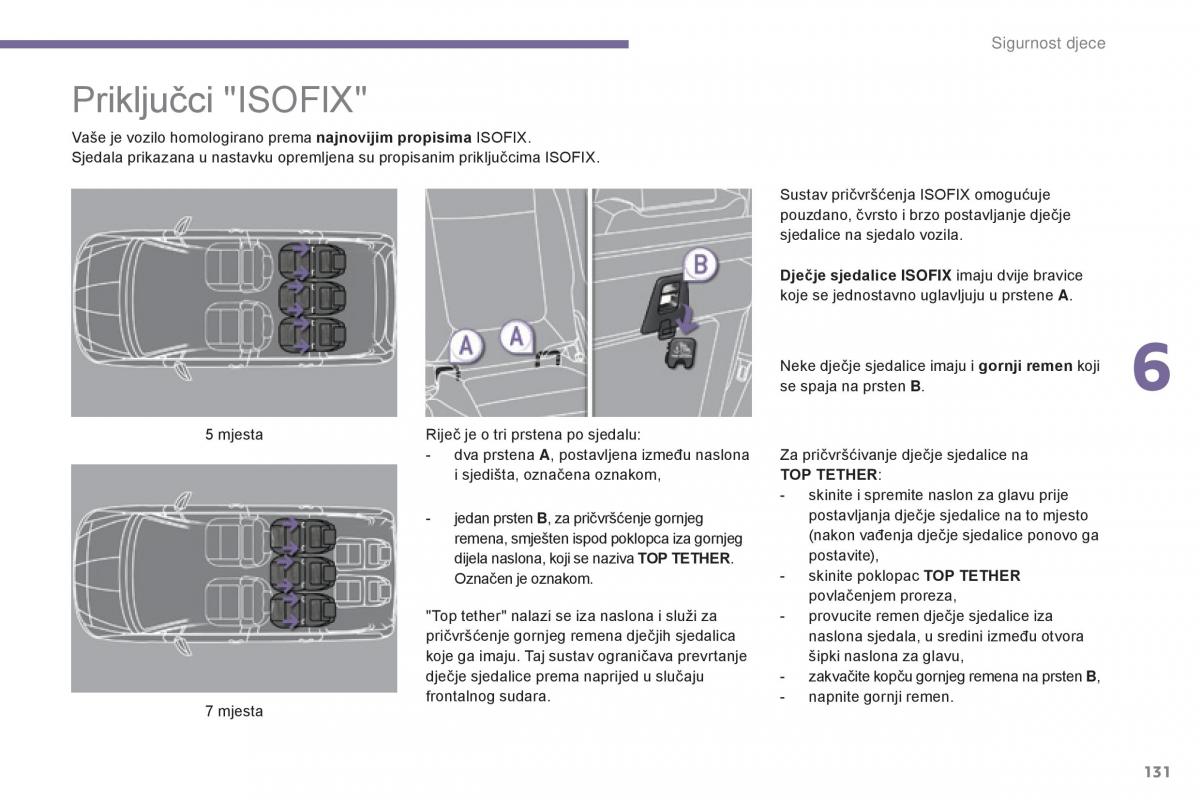 Peugeot 5008 vlasnicko uputstvo / page 133