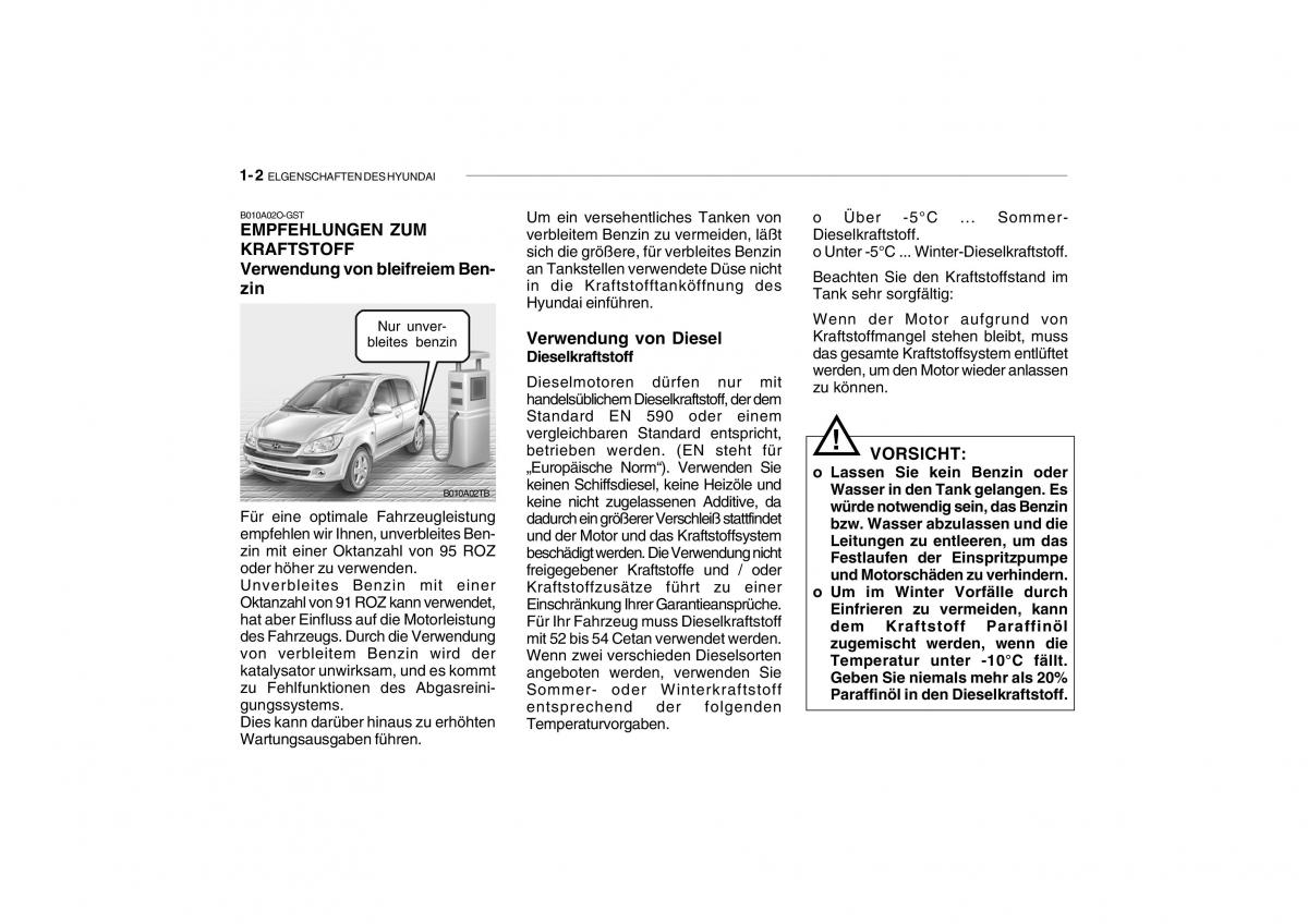 Hyundai Getz Handbuch / page 12