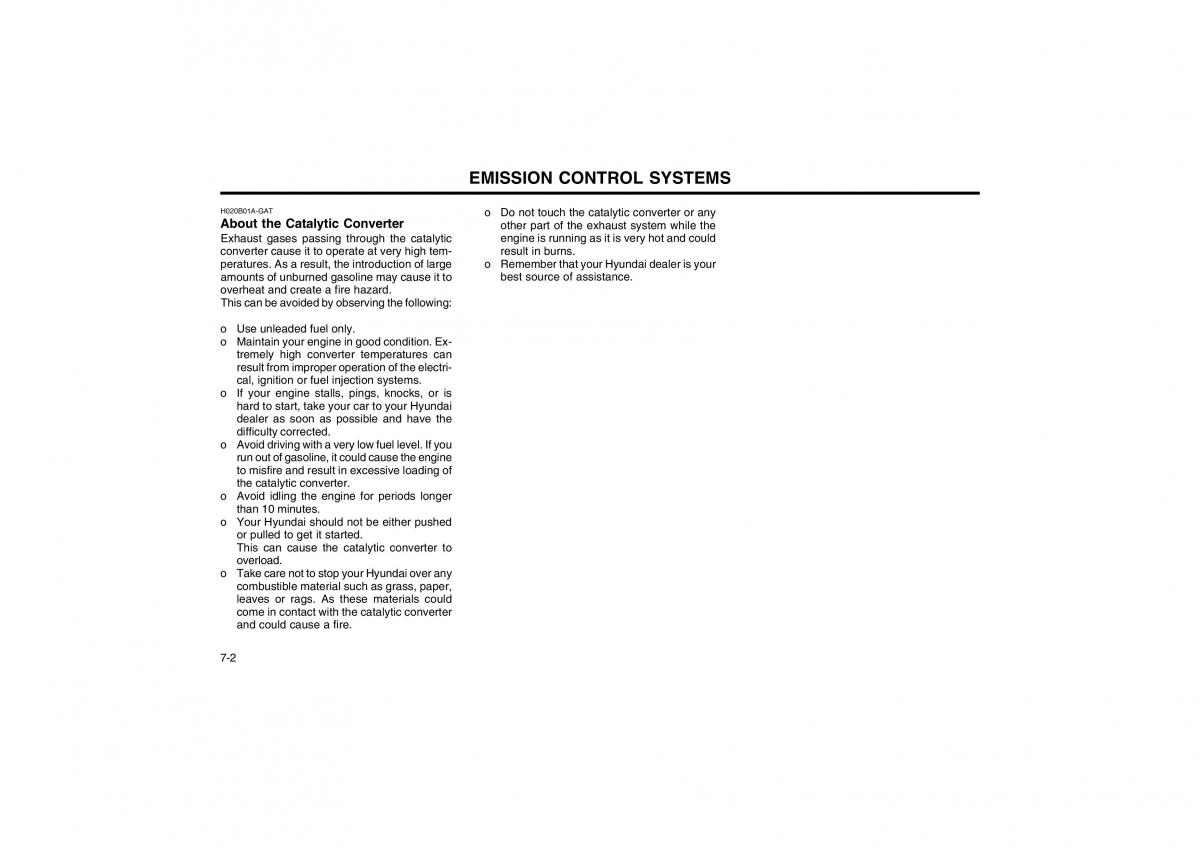 Hyundai Atos owners manual / page 117