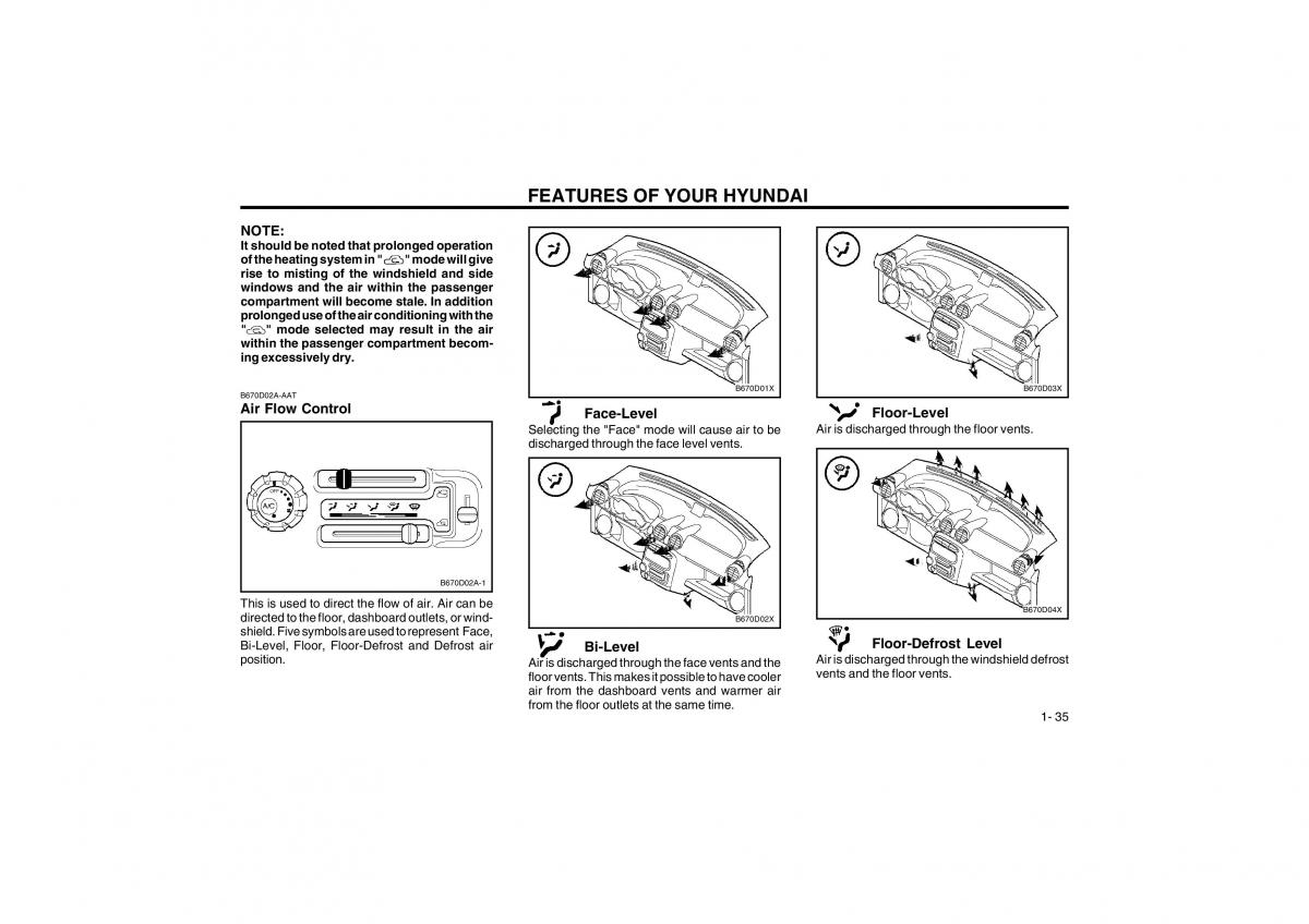 Hyundai Atos owners manual / page 43