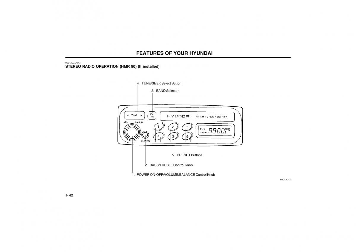 Hyundai Atos owners manual / page 50