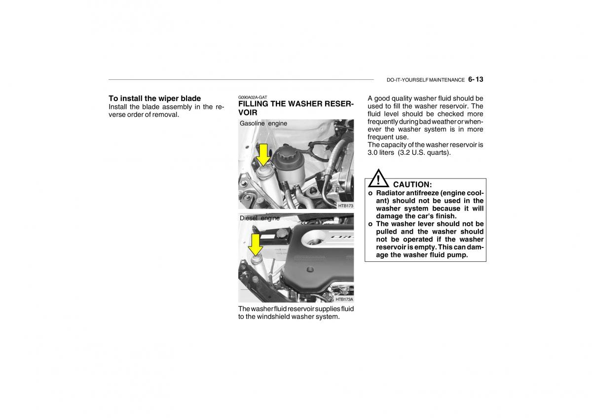 Hyundai Getz owners manual / page 208