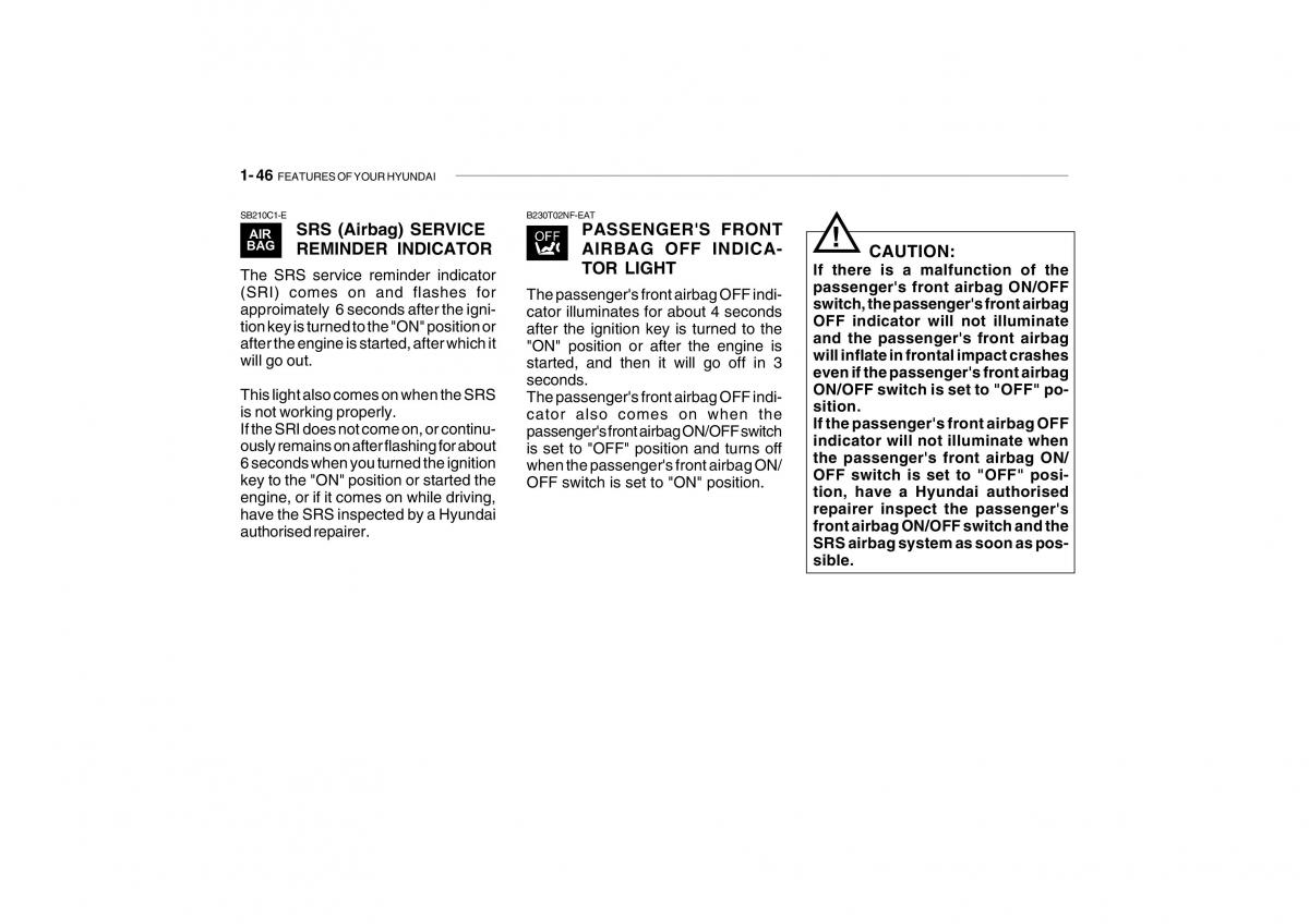 Hyundai Getz owners manual / page 312