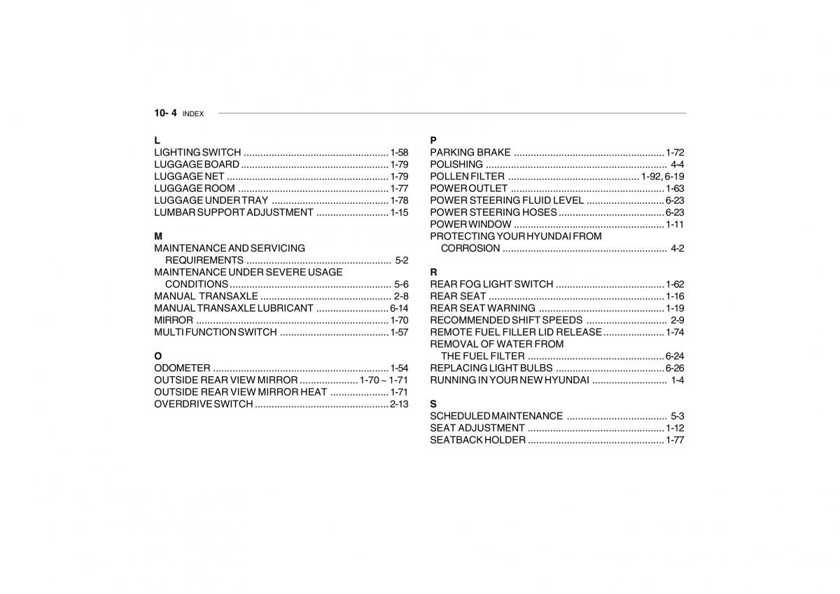 Hyundai Getz owners manual / page 462