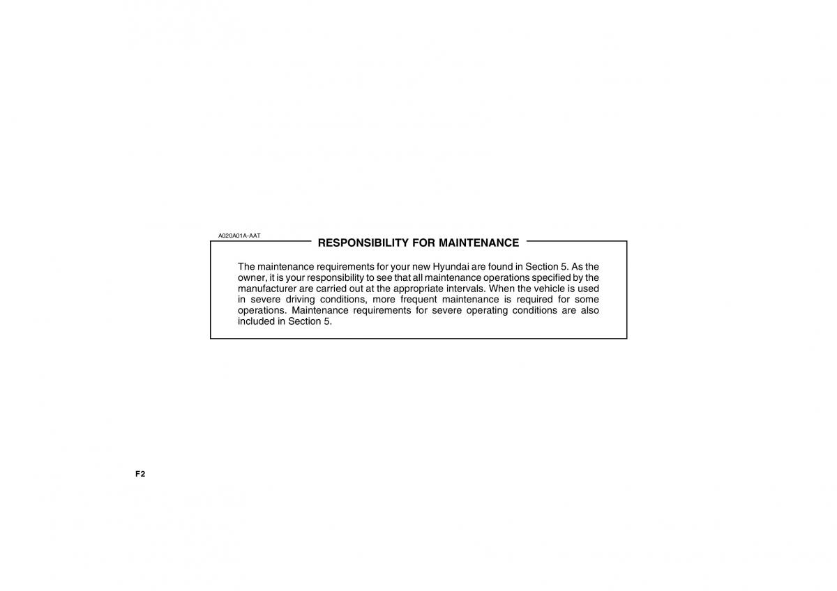 Hyundai Getz owners manual / page 2