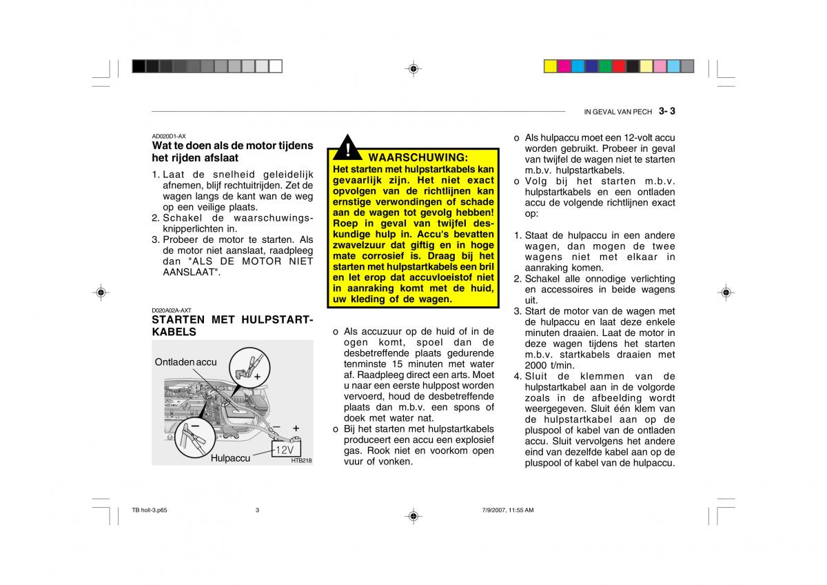 Hyundai Getz handleiding / page 135