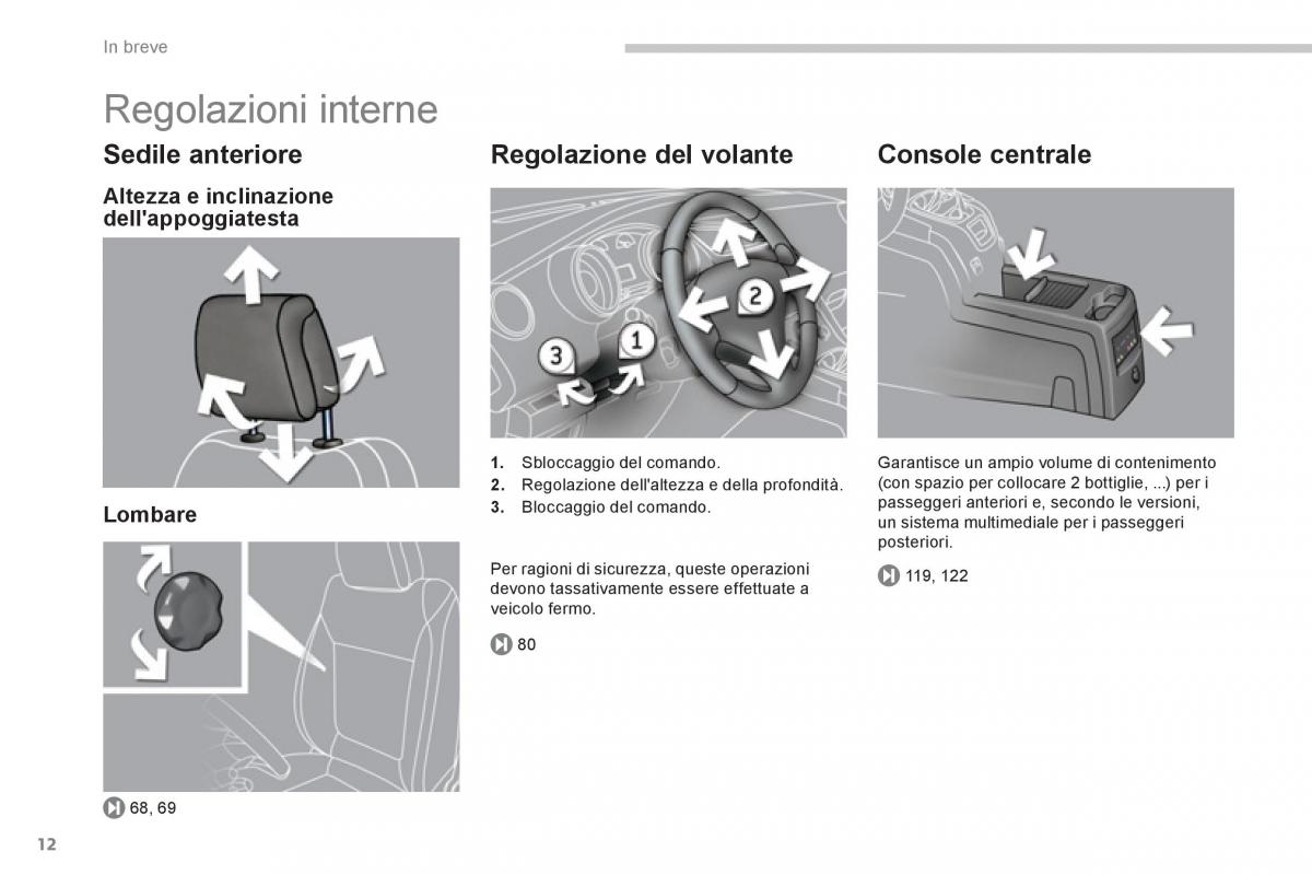 manual  Peugeot 5008 manuale del proprietario / page 14