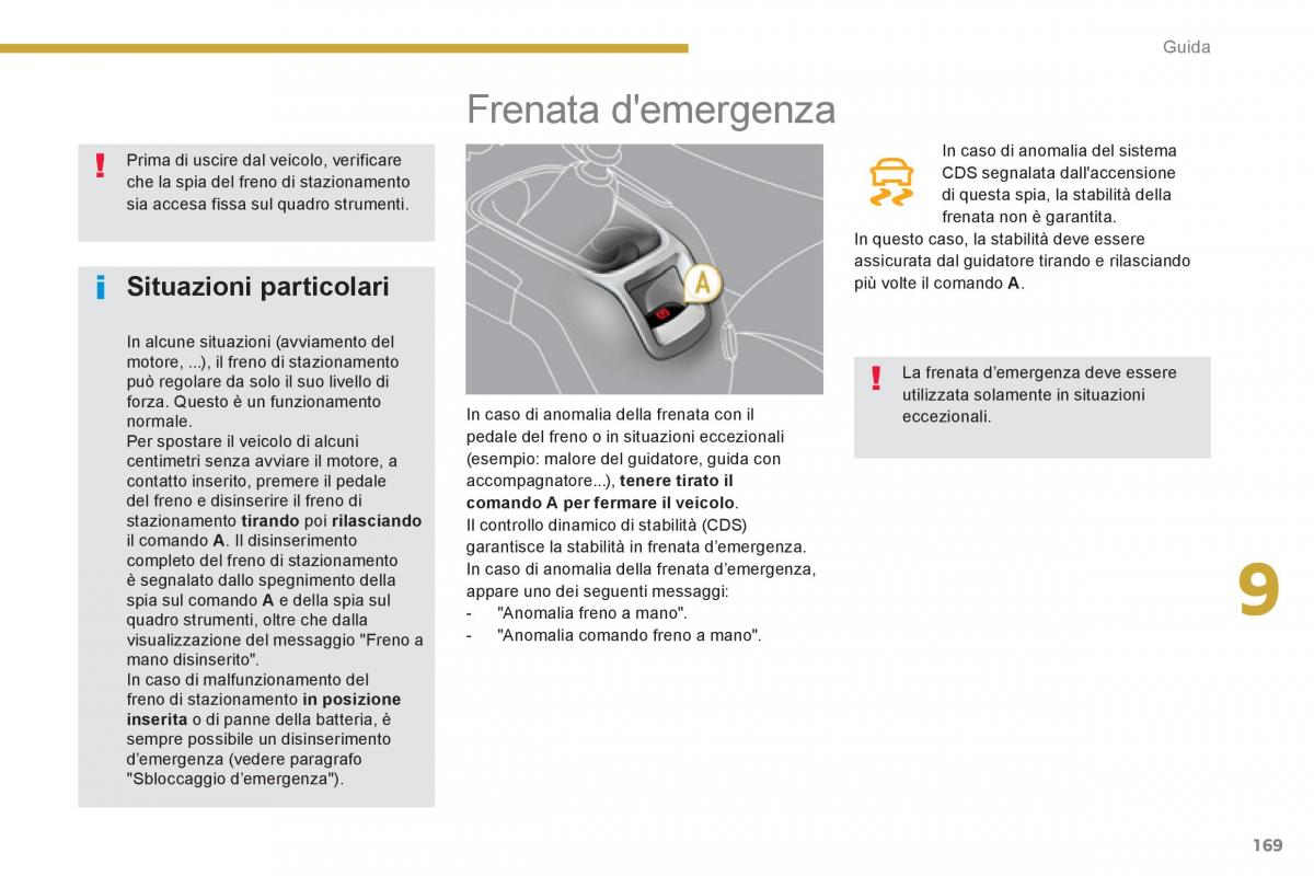 Peugeot 5008 manuale del proprietario / page 171