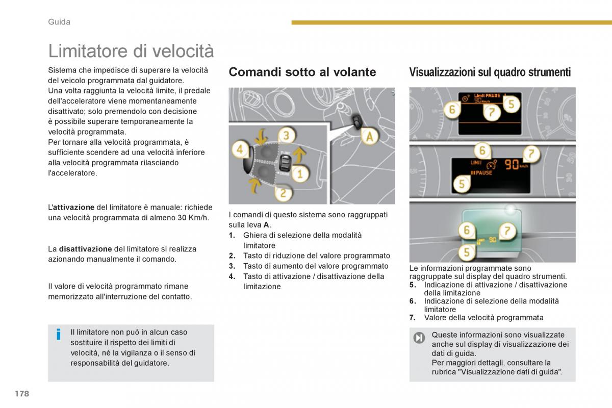 Peugeot 5008 manuale del proprietario / page 180