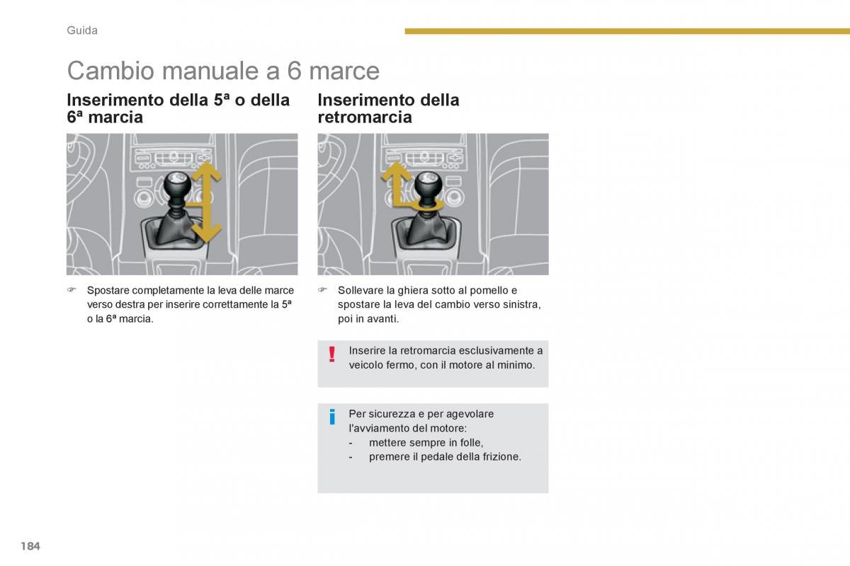 Peugeot 5008 manuale del proprietario / page 186