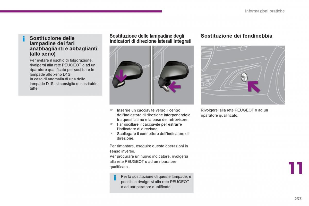 Peugeot 5008 manuale del proprietario / page 235