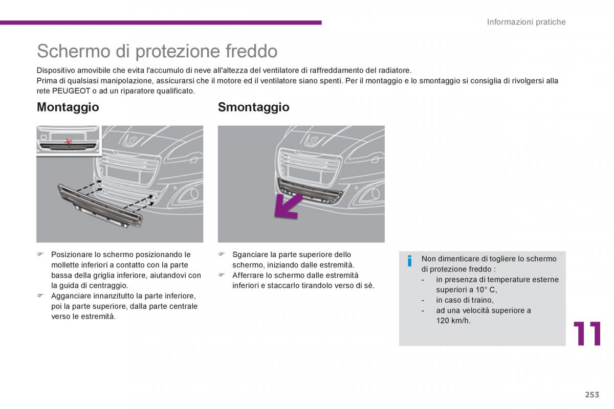 Peugeot 5008 manuale del proprietario / page 255