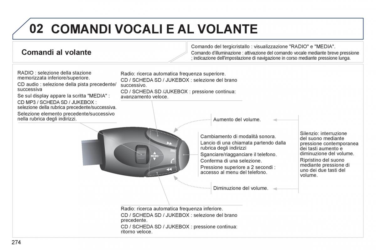 Peugeot 5008 manuale del proprietario / page 276