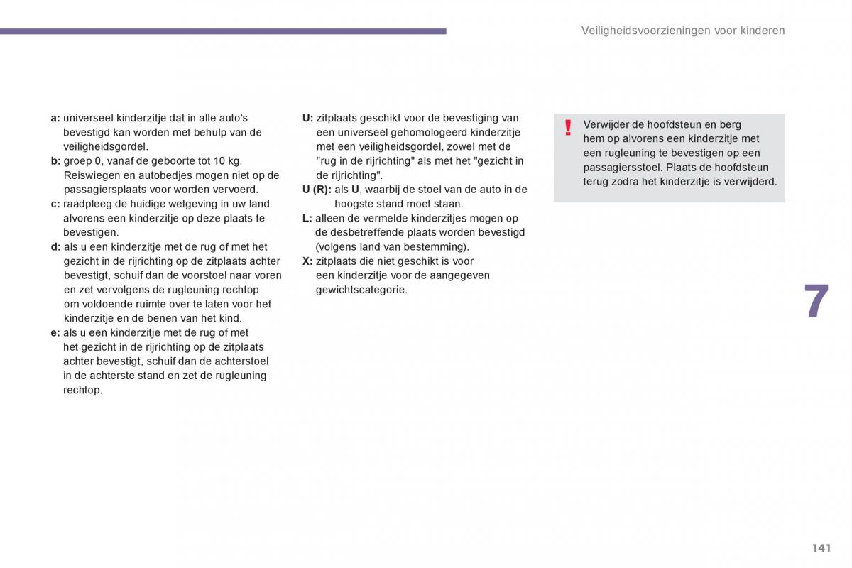 Peugeot 5008 handleiding / page 143